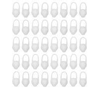 MOBUTOFU 50 pezzi di inserti auricolari di ricambio per cuffie, cuscinetti auricolari morbidi per, inserti di ricambio per wireless, coperture per cuscinetti