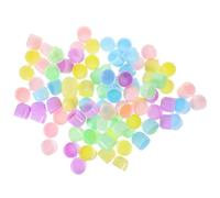 MOBUTOFU 50 Pezzi Pallina Vuota Riempibile per Distributore Sfera | Feste di Matrimonio e Compleanno, Superficie Liscia, Forma Sferica, Bella Finitura, per Piccoli Oggetti