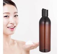 MOBUTOFU 6 Bottiglie da Viaggio Portatili 250 Ml Coperchio a Pressione Flaconi Vuoti per Lozione e Shampoo Contenitori Cosmetici Ricaricabili e Anti-Perdita per Viaggi e Uso all'Aperto