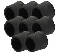 MOBUTOFU 8 Pezzi Protezioni per Gambe in Gomma Antiscivolo per Mobili da Cucina, Copertura Piedini Resistenti e Compatte per Tappetini Antiscottatura, Accessori Portatili per Casa