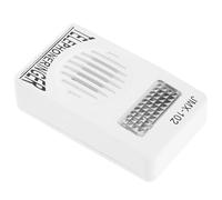 MOBUTOFU Amplificatore Suoneria Telefono Casa Bianco in Pp Leggero Design Ergonomico per Telefoni Fissi, Aumenta Volume della Suoneria per Uso Domestico
