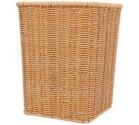 MOBUTOFU Bidoncino Intrecciato Multiuso in Stile Vintage, Cestino per Spazzatura Piccolo per Bagno e Cucina, per Ufficio, Studio e Spazi Ristretti