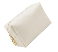 MOBUTOFU Borsa Cosmetici Donna Piccola con Trama Croce Grande Capacità Resistente Moda come Pochette da Viaggio Elegante e Pratica