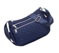 MOBUTOFU Borsa Tracolla da Donna in Nylon Leggero Grande Capacità, Multi-tasche e Chiusura Cerniera, Regolabile e Facile da Aprire, per Uso Quotidiano e Viaggio