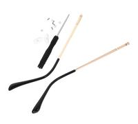 MOBUTOFU Bracci di Ricambio per Occhiali Molle, Coppia in Metallo Resistente, Accessori per Riparazione Montature da Sole per Uso Esterno