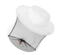 MOBUTOFU Cappello Da Apicoltore Riutilizzabile Cappello Rete Per Proteggere Il Viso Contro Le Api Per Apicoltori e Attività All Aperto