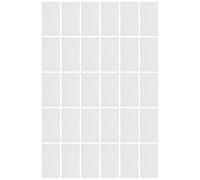 MOBUTOFU Carta per Arricciare i Chioma Bianca per Salone Professionale, Resistente ad Alte Temperature senza Disordine in Acqua, Confezione da 1