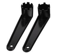 MOBUTOFU Chiave per Valvole Aria Gommoni in Plastica 2 Pezzi, Attrezzatura Kayak Portatile e Resistente, Accessorio per Canoe e Canotti, Strumento Leggero per Sicurezza Gonfiaggio