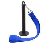 MOBUTOFU Cintura per Allenamento Presa Manuale in Acciaio Blu | Tracolla per Esercizi di Resistenza, Stabilità del Polso, Uso Casa e Centri Sportivi, Webbing Resistente