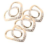 MOBUTOFU Clip per Vestiti in Lega di Zinco 4 Pezzi Fibbia per Sciarpa Elegante, Versatile e Comoda, per Creare Un'atmosfera Estiva Top e T-shirt