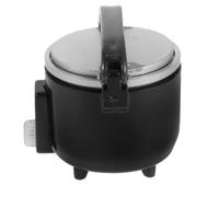 MOBUTOFU Cuociriso Giocattolo in Miniatura per Casa delle Bambole Scala 1:12, Plastica Leggera Facile da Pulire, Dimensioni 3,5x3,5x3,5 Cm per Cucina Giocattolo Bambina