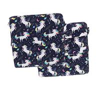 MOBUTOFU Cuscino Alzasedia per Bambini Design Unicorn Adorabile, in Twill e Sponge, Compatto e Facile da Smontare