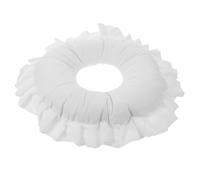MOBUTOFU Cuscino Viso per Massaggio Circolare Ergonomico in Cotone e Cotone Perlato Supporto per Trattamenti Estetici e Uso Frequente nel Centro Benessere