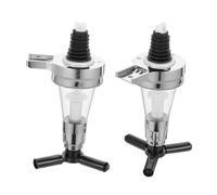 MOBUTOFU Distributore a Molla per Liquori 25 Ml 2 Pezzi Dispenser di Bevande da Parete per Bar e Cucina Controllo Dose Preciso per Cocktail e Feste