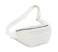 MOBUTOFU Fanny Pack Peluche Elegante e Casual Per Viaggi e Sport Borsa Vita Design Minimalista Per Studenti e Attività All Aperto