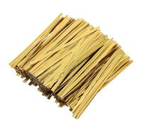 MOBUTOFU Fascette a Spirale in Ferro Oro 2400 Pezzi per Chiusure Rapide | Scatole Laminate e Lavori Diy, Flessibili e Sbavature, Non Si Allentano Facilmente