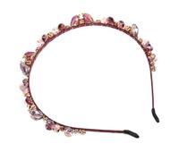 MOBUTOFU Fascia Barocca con Brillanti per Sposa Cerimonie e Feste Accessorio e Confortevole Design Versatile per Speciali