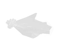 MOBUTOFU Fiocchi per Panche da Matrimonio in Tulle Bianco, 12 Pezzi, Code Lunghe, Addobbi per Cerimonia e Ricevimento, Decorazioni per Navata della Chiesa
