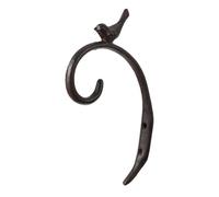 MOBUTOFU Gancio in Decorativo Forma per Parete Vasi da Supporto per Fioriere Sospese e Accessori Esterni Facile da Installare