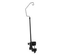 MOBUTOFU ironing board cable organizer ironing board accessory in ferro nero, space-saving clamp mount, prevents tripping hazards, per small studio
