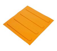 MOBUTOFU Mattoni Ciechi Tattili Gialli 25x25 Cm per Pavimenti Esterni e Marciapiedi, Pannelli Multifunzionali Antiusura in Materiale Stabile, per Percorsi Tattili e Ausili alla Mobilità