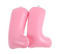 MOBUTOFU Modellatori per Stivali Gonfiabili Rosa in Plastica 18cm per Mantenere la Forma e Sostenere Stivali Alti per Viaggio e Organizzazione Armadio