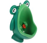 MOBUTOFU Orinatoio da Appendere per Design a Rana Verde, Vasino per L'allenamento al Vasino Facile da Pulire in Pp, Adatto per Bagno Serbatoio Rimovibile Stili multipli