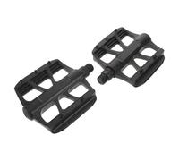 MOBUTOFU Pedali per Bici a Piattaforma Neri, Set da 1 Paio, Pedali per Bici da Strada e Mountain Bike Resistenti All’usura, Accessori per Ciclismo su Strada e Outdoor, Installazione Rapida