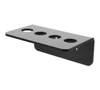 MOBUTOFU Porta Forbici da Parete in Acrilico 4 Scomparti, Organizzatore da Parete per Strumenti da Barbiere, Portaforbici Compatto Angoli Arrotondati per Parrucchieri e Toelettatura,