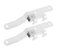 MOBUTOFU Pulegge Magnetiche per Tende Binario Scorrevole, 1 Paio in Plastico e Ferro Aggancio Magnetico e Facile Rimozione per Porte Scorrevoli e Finestre