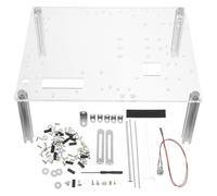 MOBUTOFU Rack per Case per Schede Madri Uatx Trasparente, Supporto Resistente per Computer all'Aperto, Facile da Installare per Test e Assemblaggio PC Fai-da-Te