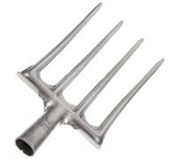 MOBUTOFU Rastrello per Giardino Compatto in Acciaio al Manganese Ergonomico Attrezzo Manuale per Allentare Terreno e Lavori di Orto Leggero e Pratico per Piante Fiori e Verdure