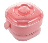 MOBUTOFU Scaldacera Riscaldatore Cera Portatile Pieghevole Facile da Pulire per Depilazione in Silicone per Casa e Salone per Corpo e Ascelle