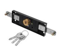 MOBUTOFU Serratura per Porta a Saracinesca Otturatore e Rullo per Serranda Avvolgibile in Garage e Locali Commerciali, Serratura di Sicurezza Kit Completo