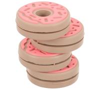 MOBUTOFU Smorzatore di Vibrazioni per Racchetta da Tennis 4 Pezzi in Silicone Rosa per Migliorare Controllo e Aumentare Comfort Durante Gioco