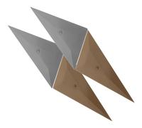 MOBUTOFU Squeegee Scraper 4 Pezzi in Plastica con Presa Comoda per Pellicole Oscuranti Vetri e Riempimento Bordo Auto