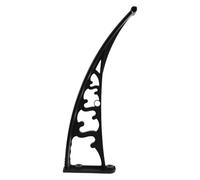 MOBUTOFU Staffe di supporto per tende da sole: ferramenta di montaggio in acciaio plastico resistente ai raggi UV da 23" - Connettori per telaio, braccio per applicazione di tende da sole e