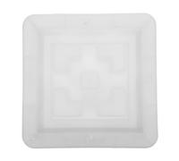 MOBUTOFU Stampo per Mattoni Cavi 20x20x6 Cm in Plastica, Cassero Riutilizzabile per Calcestruzzo, Adatto a Bordure da Giardino e Percorsi Esterni