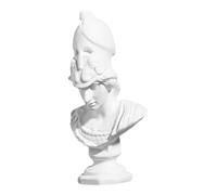 MOBUTOFU Statua in Resina Athena Classica Busto Mitologico Decorativo per Casa e Ufficio Scultura Miniatura Artigianale con Dettagli Realistici Design Unico per Collezionisti e Artisti