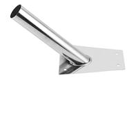 MOBUTOFU Supporto Decorative per e Acciaio Inossidabile da Parete Bandiera Base Inclinata, Facile da Usare Bandiere Feste All'aperto