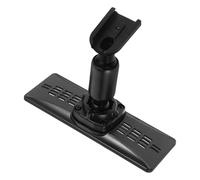 MOBUTOFU Supporto per Dash Cam allo Specchietto Retrovisore Nero | Piastra Posteriore Abs, Fissaggio Stabile e Visione Libera, per Auto Private e Registrazione su Strada