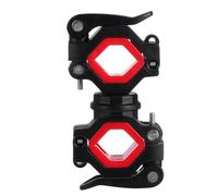 MOBUTOFU Supporto per Luce Bici da Corsa Morsetto per Montaggio Rapido, Adatto a Diversi Tipi di Manubri, per Uso in Strada e Percorsi Notturni