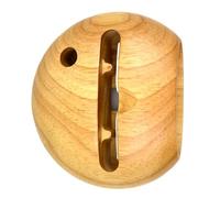 MOBUTOFU Supporto Porta Telefono in Legno Lucidato, Amplificatore Acustico e Portapenne Multifunzionale, Accessorio Cellulare senza Elettricità per Ufficio e Casa