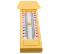 MOBUTOFU Termometro da Esterno per Serra e Interni Monitoraggio Temperatura Minima e Massima, Plastica Abs Resistente, Indicatore a Lancetta per Controllo Temperatura Ambientale