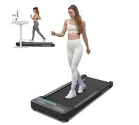 Mobvoi Tapis Roulant AI Intelligente Elettrico Plus Salvaspazio 1-6km/h Sotto la Scrivania Compatto 2 in 1 Walking Pad 2,25 HP Jogging Machine Altoparlante Telecomando TicSports Zwift Kinomap 120 kg