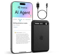 Mobvoi TicNote Lite Registratori vocali digitali AI 4 GB, Custodia Magnetica Integrata, Controllo App, Oltre 120 Lingue, Trascrizione e Riepilogo AI Shadow, Registratore Audio Digitale per Telefonate
