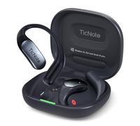 TicNote Pods Registratore Vocale AI Indossabile, 4G Integrato Senza Smartphone - Attivazione Vocale, Trascrizione Automatica e Note Riunione, Traduzione in Tempo Reale 17 Lingue, Autonomia 5 Ore