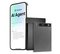 Mobvoi TicNote Registratori vocali digitali AI con Memoria da 64 GB, con Custodia, Controllo App, Oltre 100 Lingue, Trascrizione e Riepilogo con AI Shadow, Registratore Audio Digitale per Telefonate