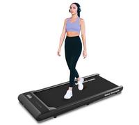 Mobvoi Walking Pad Tapis roulant sotto la scrivania Tapis roulant portatile 2 in 1 per casa e ufficio Camminata Jogging Macchina da corsa Zwift Kinomap con LED, telecomando 6 km/h Facile da riporre
