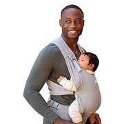 Moby Cloud - Marsupio ibrido ultraleggero per mamme, padri e badanti, marsupio per neonati e bambini, per trasportare neonati fino a 15 kg, leggero, lavabile in lavatrice, Whisper